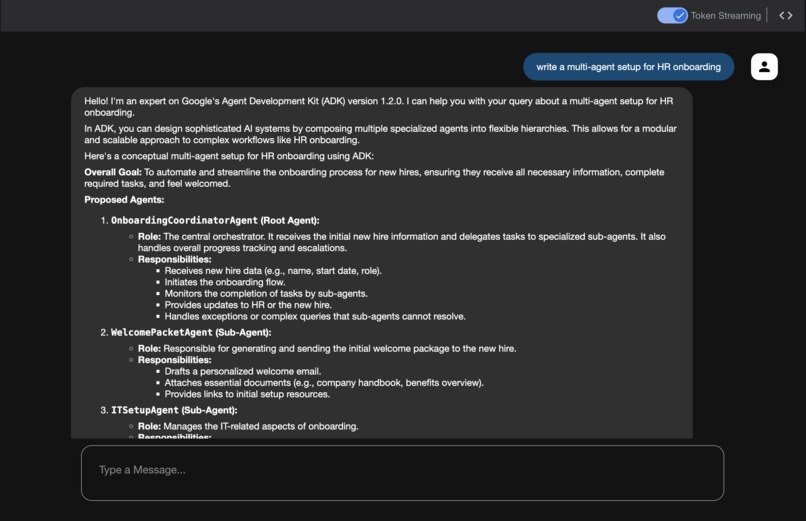ADK Expert Agent – screenshot 2