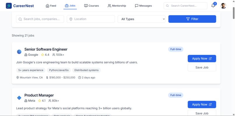 Career Nest – screenshot 2