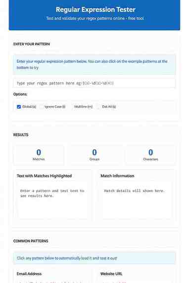 Free Regex Tester – screenshot 1