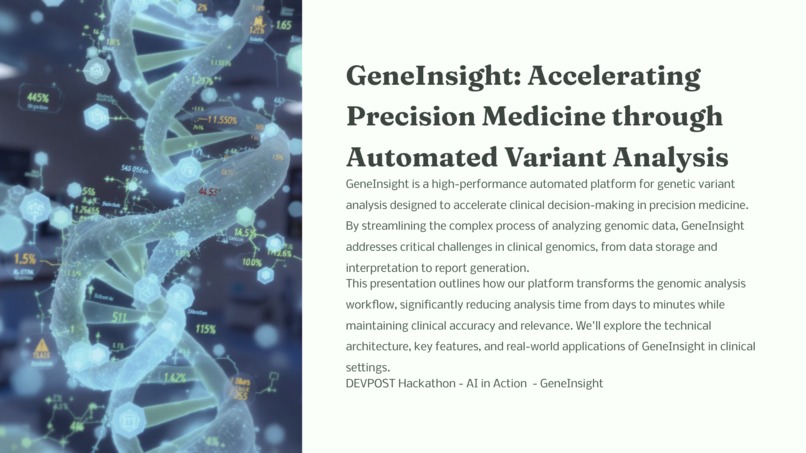 GeneInsight – screenshot 1