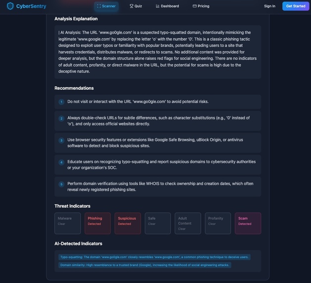 CyberSentry – screenshot 2