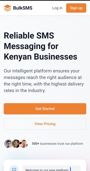 Bulk SMS – screenshot 1
