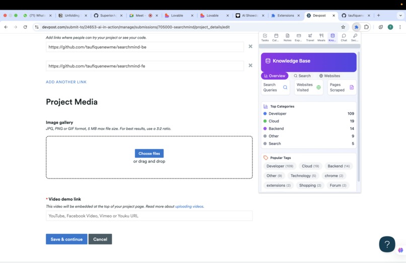 SearchMind – screenshot 1