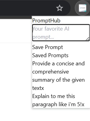 PromptHub – screenshot 2