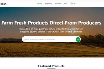 Farmers Auction Site