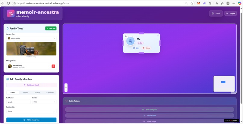 memoir-ancestra – screenshot 4