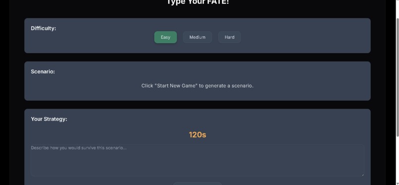 Type Your FATE! – screenshot 2