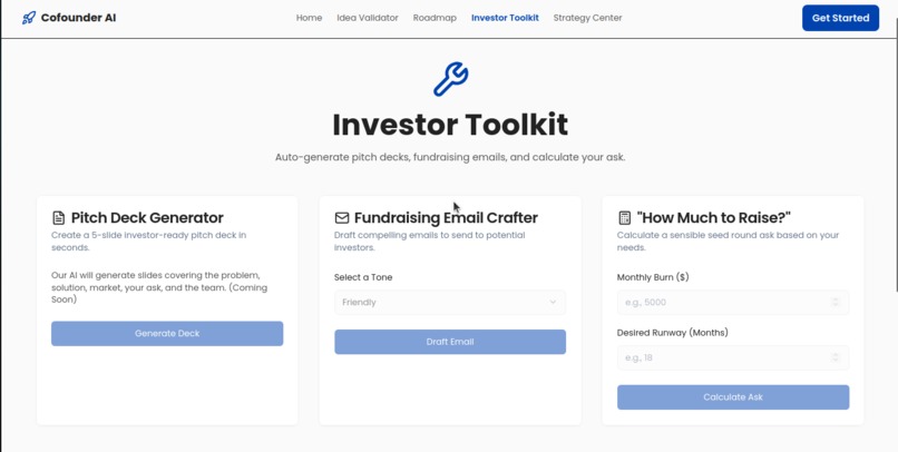 Co-Founder AI – screenshot 4