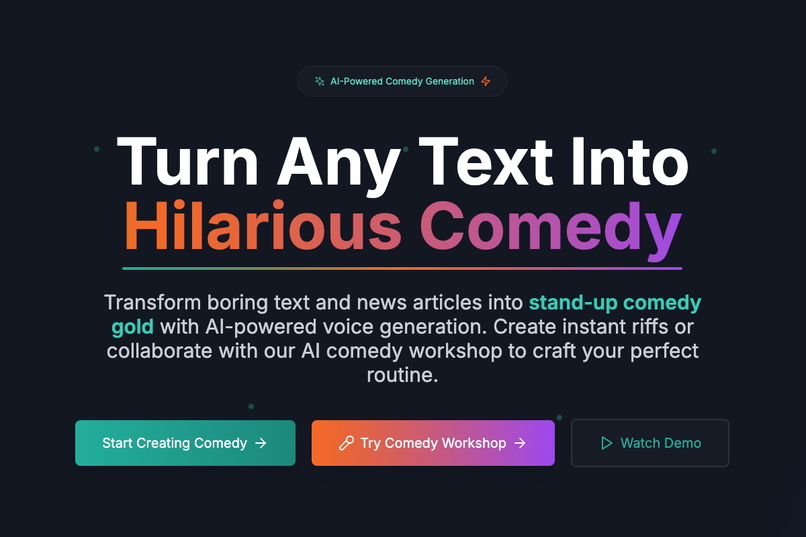 RiffRoll - AI Stand Up Comedy – screenshot 1