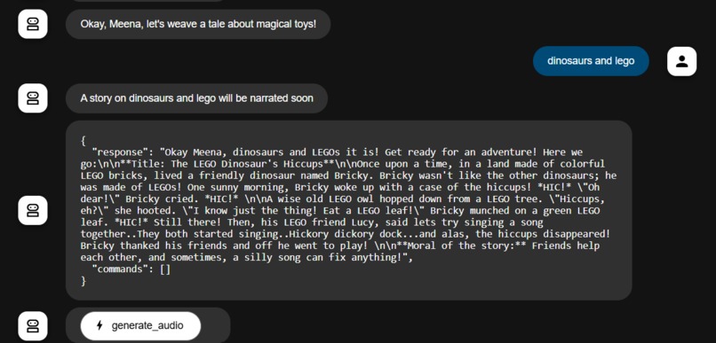 Bedtime Storytelling app – screenshot 4