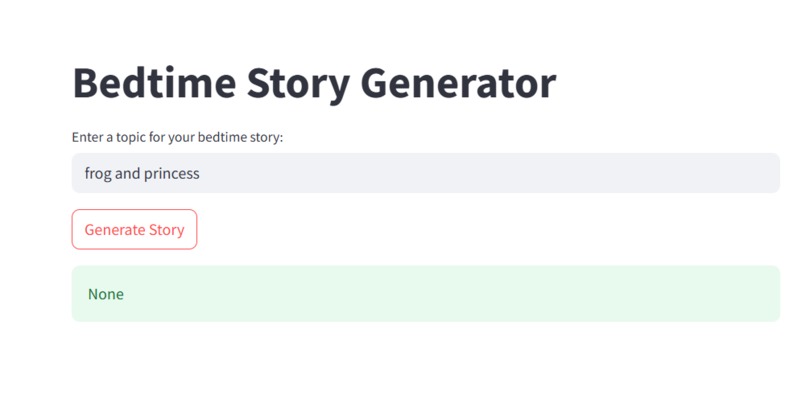 Bedtime Storytelling app – screenshot 5