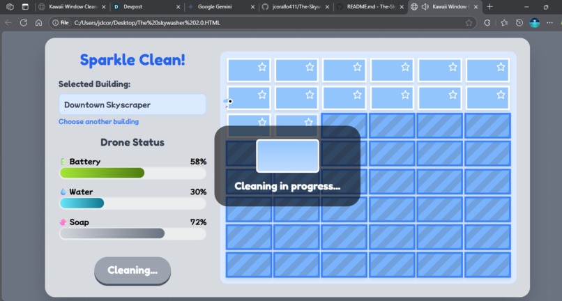 The SkyWasher – screenshot 3