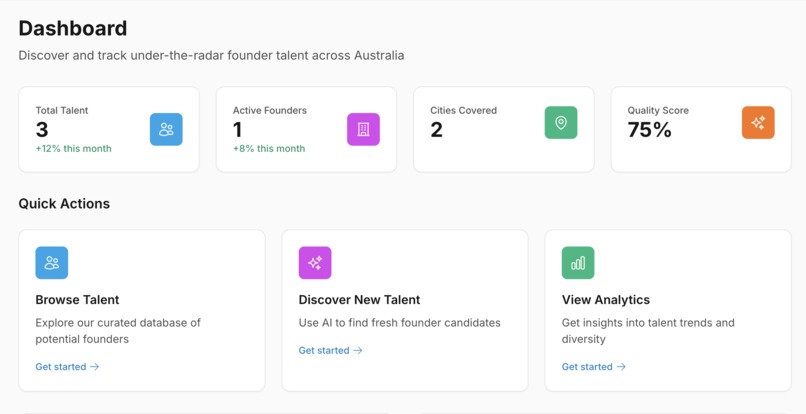 AussieHunter - Discover Australia's Hidden Founder Talent – screenshot 2