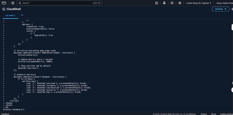 Real-Time Environmental Disaster Waste Tracking System – screenshot 1