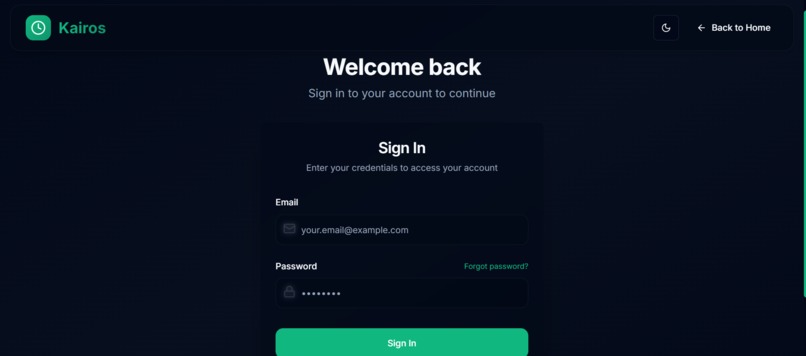 Kairos – screenshot 1