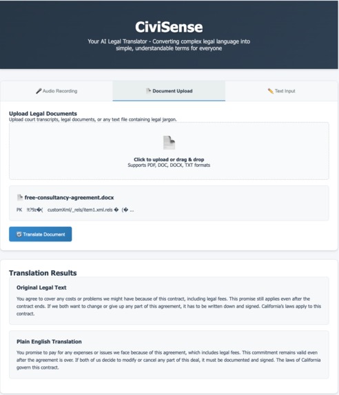 CiviSense – screenshot 3