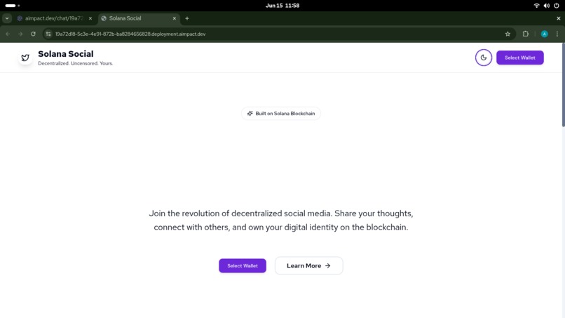Solana Social – screenshot 2