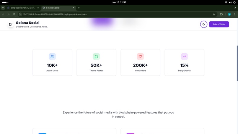 Solana Social – screenshot 3