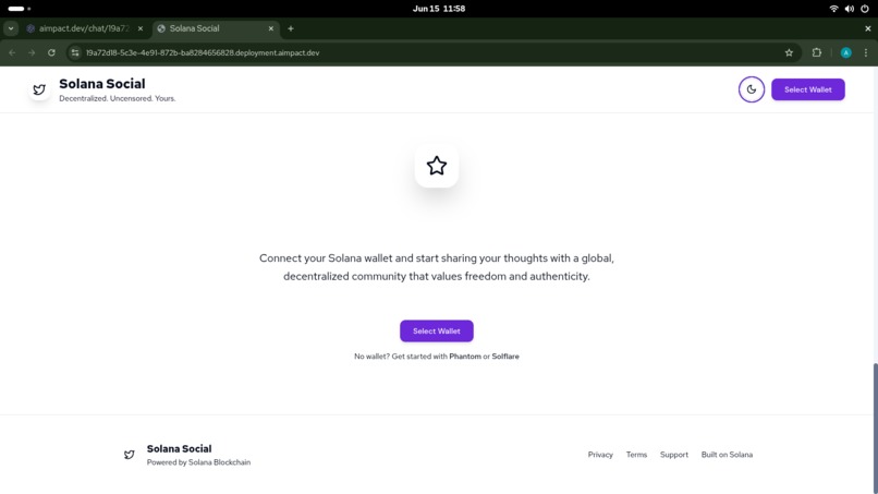Solana Social – screenshot 4