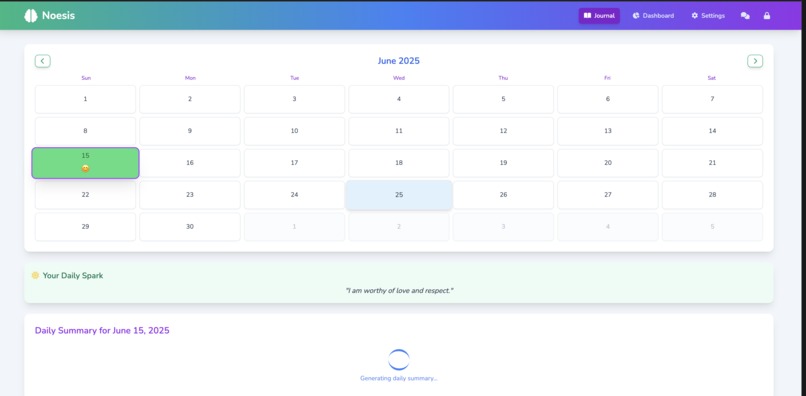Noesis - Your Intelligent Mental Insight Diary – screenshot 3