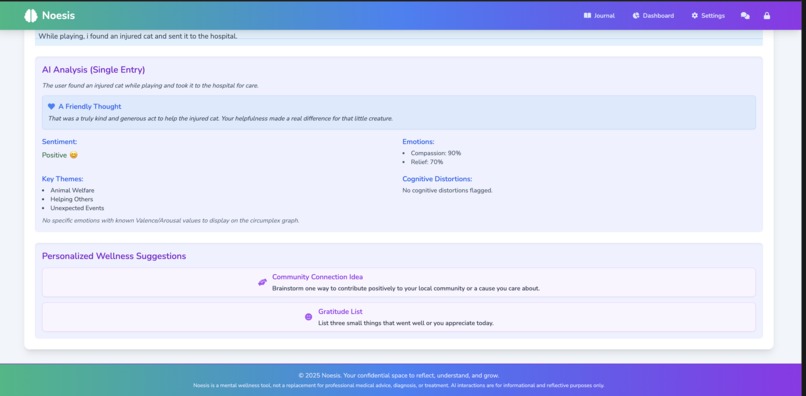 Noesis - Your Intelligent Mental Insight Diary – screenshot 9