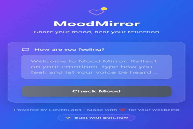 Mood Mirror ai  – screenshot 1