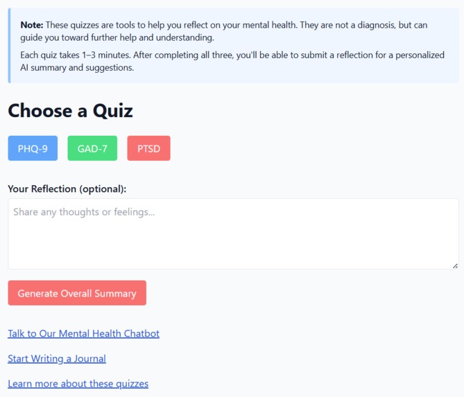 Mental Health: Recognition, Analysis, Tracking, and Support – screenshot 4