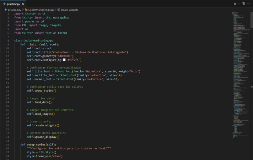 CoolerCore – screenshot 1