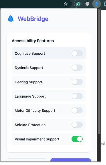 WebBridge – screenshot 1