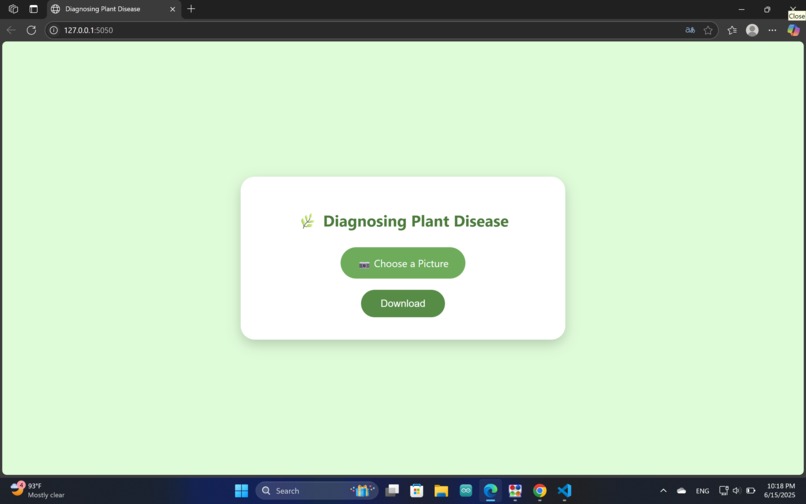 SmartAgro Diagnoser: AI System for Plant Disease Detection – screenshot 2