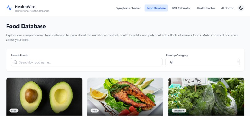HealthWise – screenshot 4