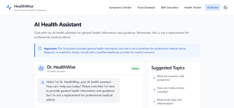 HealthWise – screenshot 7