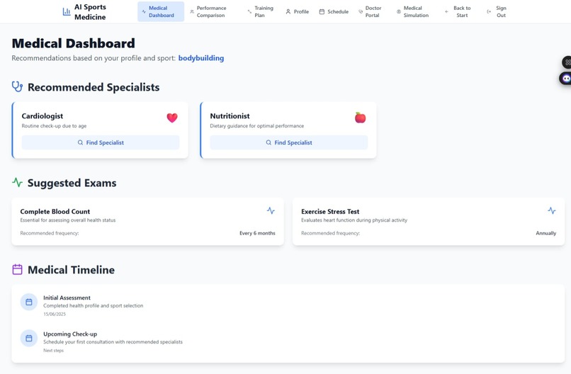AI Sports Medicine – screenshot 6