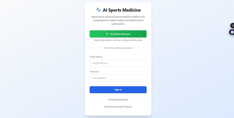 AI Sports Medicine – screenshot 10