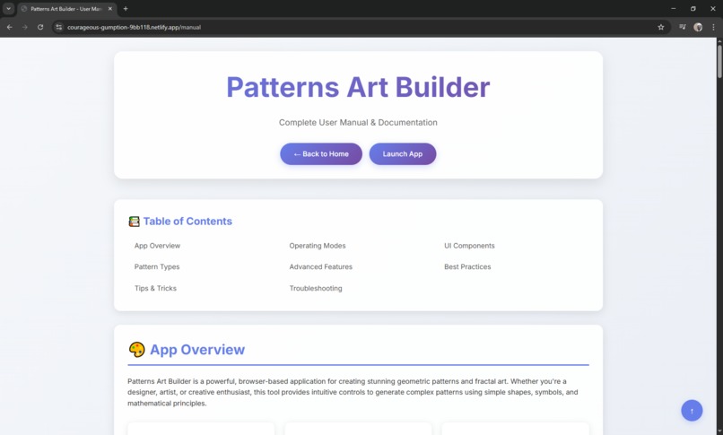 Pattern Art Builder – screenshot 1