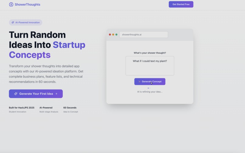 ShowerThoughts – screenshot 1