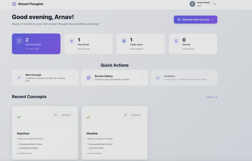 ShowerThoughts – screenshot 3