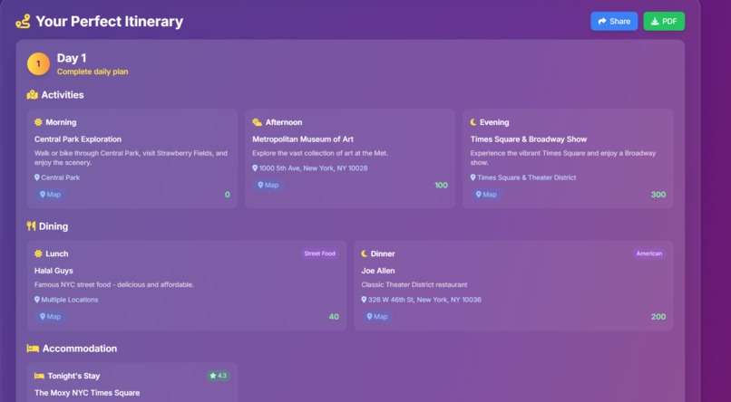 TripGenie – screenshot 4