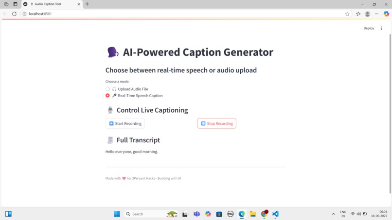 Transcripta – screenshot 2