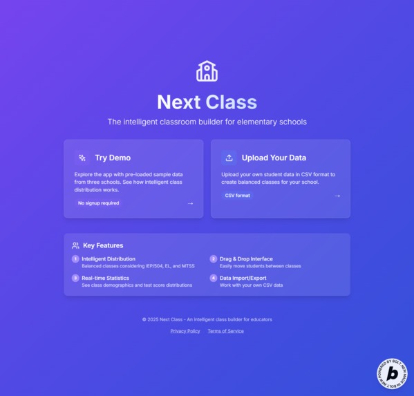 Next Class - Elementary Schools – screenshot 1