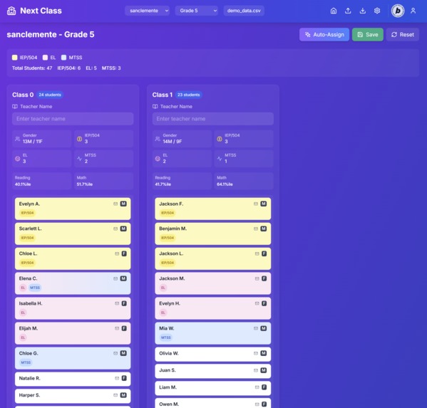 Next Class - Elementary Schools – screenshot 4