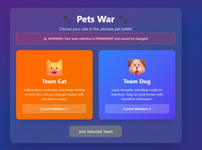 PETS WAR - CAT VS DOG – screenshot 1