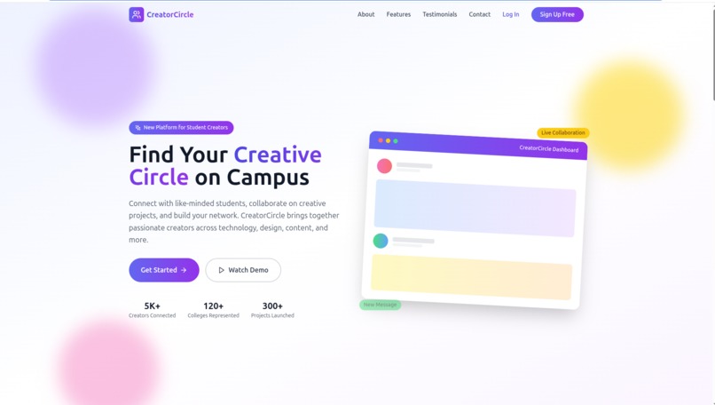 CreatorCircle – screenshot 1