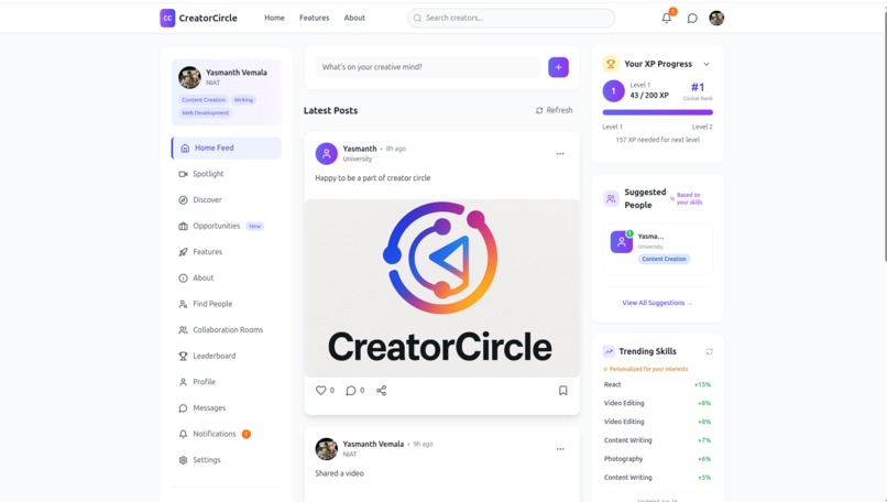 CreatorCircle – screenshot 4