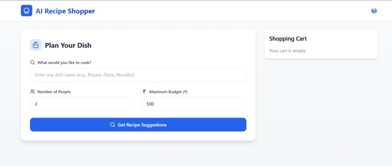 One-click grocery smart cart  – screenshot 2