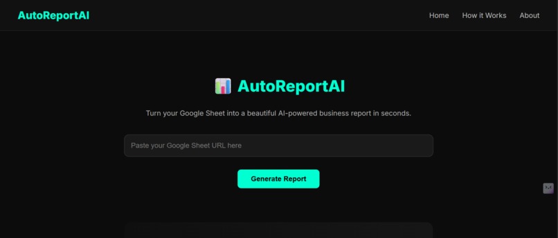 AutoReportAI – screenshot 1