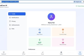  MindCare AI - Mental Wellness Companion