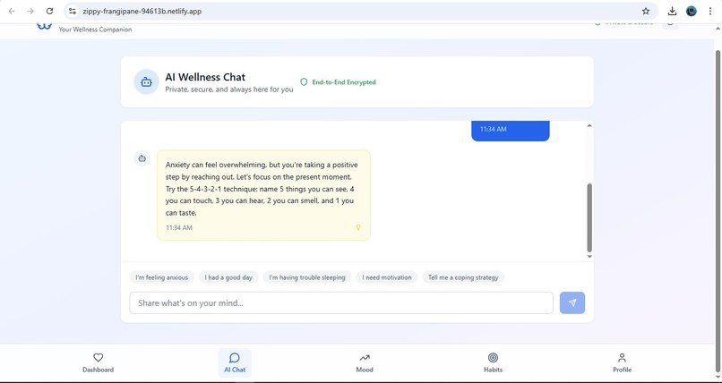 MindCare AI - Mental Wellness Companion – screenshot 2