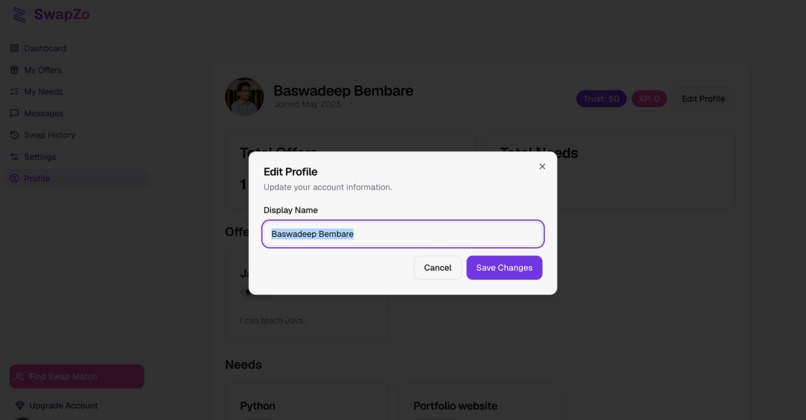 SwapZo – screenshot 9