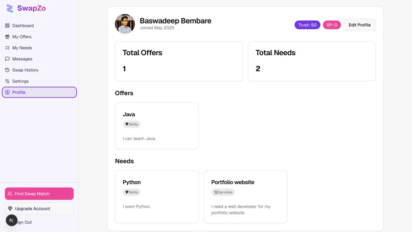 SwapZo – screenshot 6